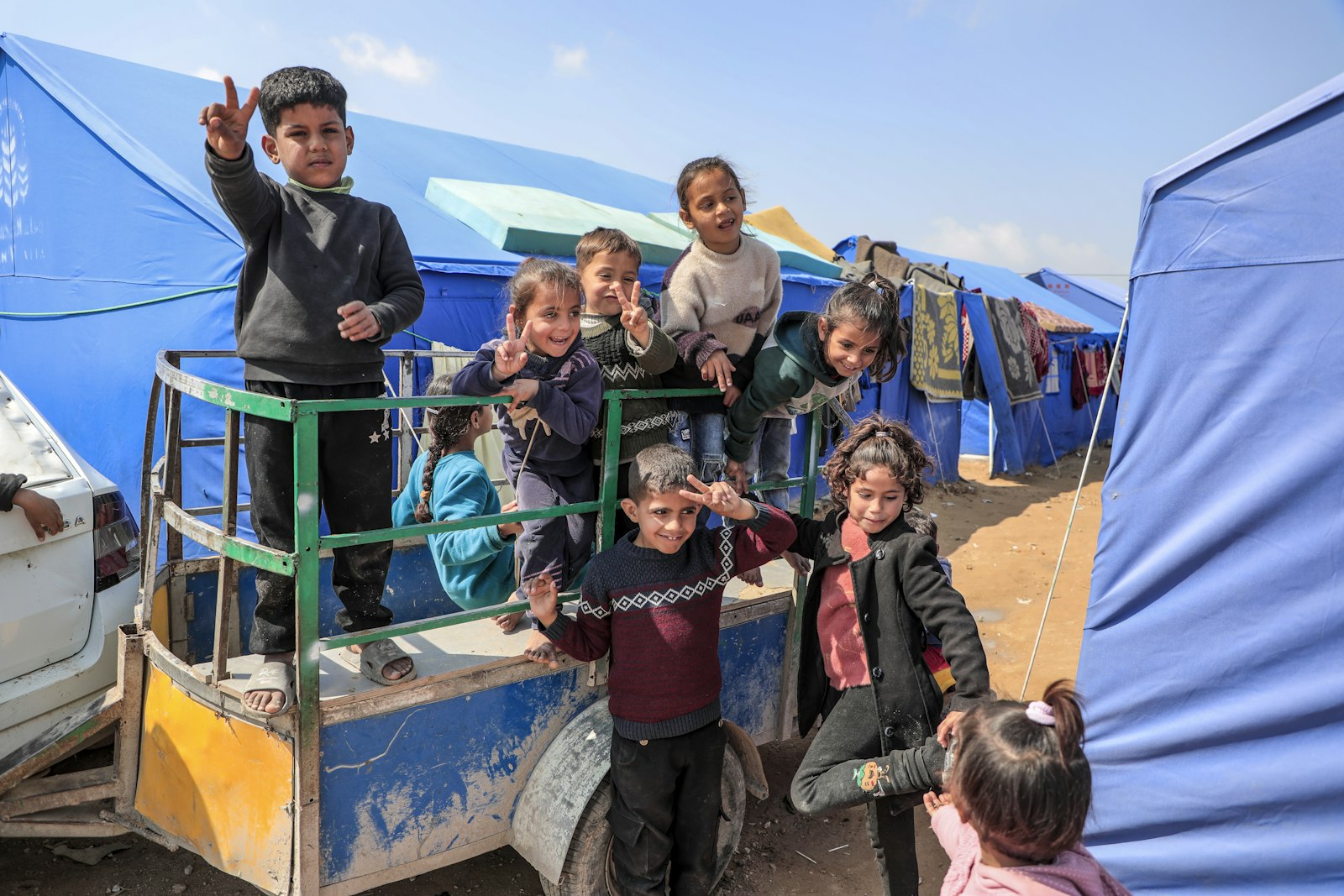 Nearly a year on, Gaza’s families still need food, shelter and care